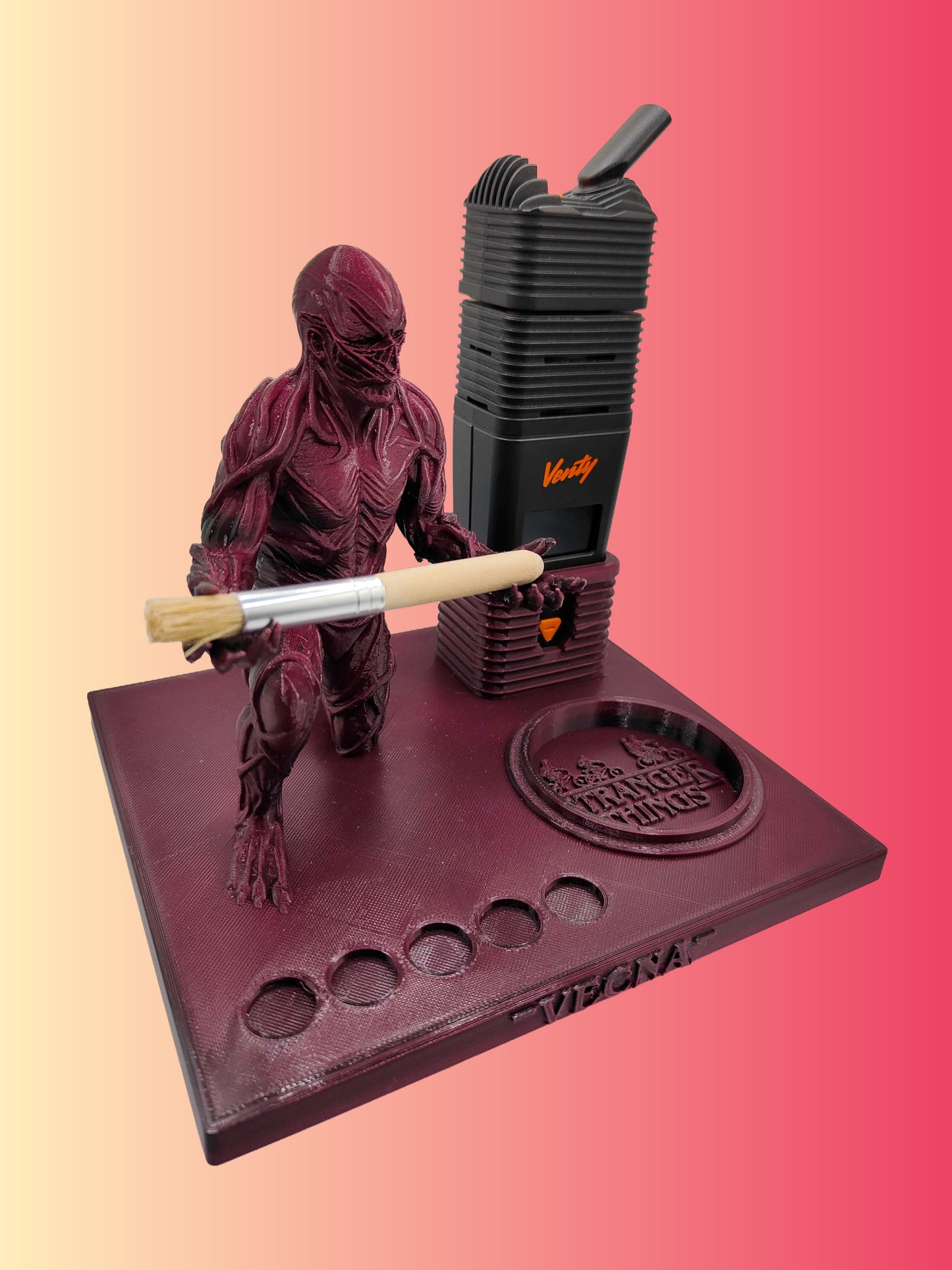 Vecna Inspired 3d Printed Vape Stand For Various Devices