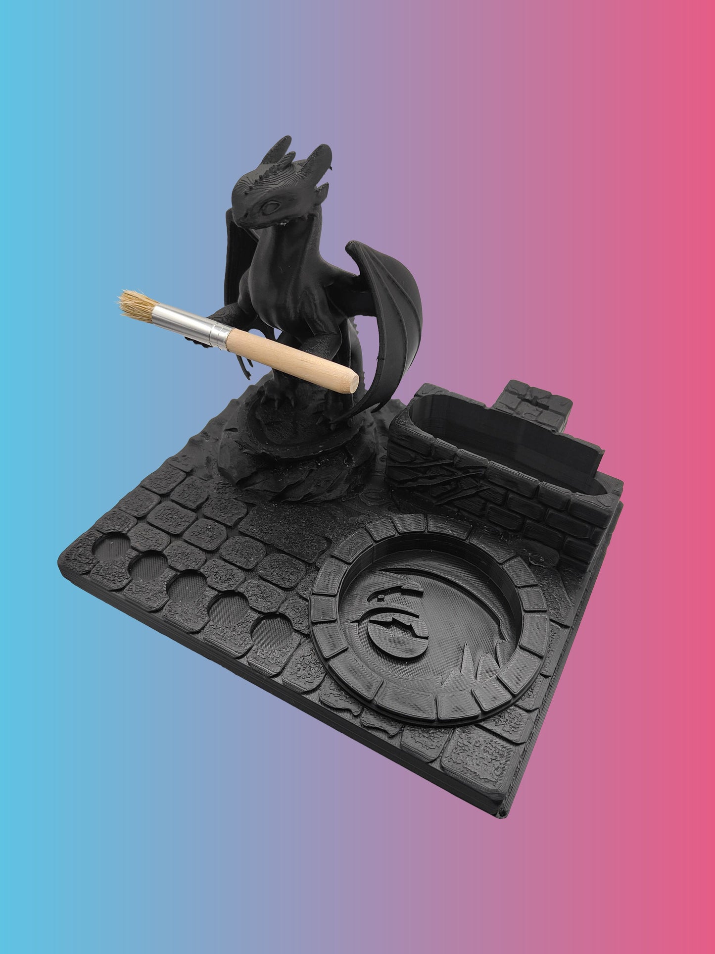 Night Fury Inspired 3d Printed Vape Stand For Various Devices
