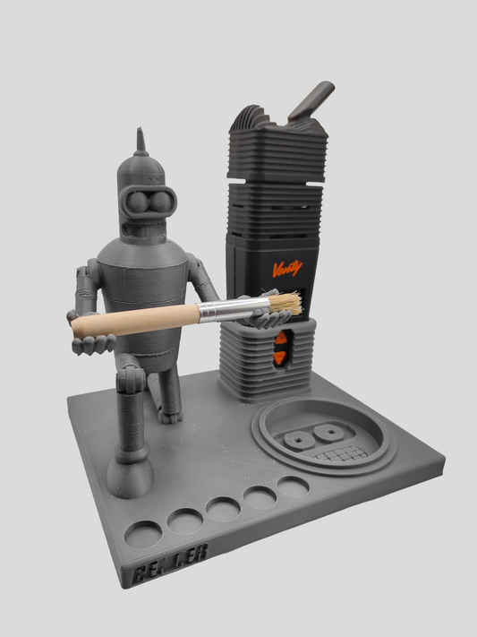 BENDER - Futurama inspired 3d Printed Stand For Various Devices