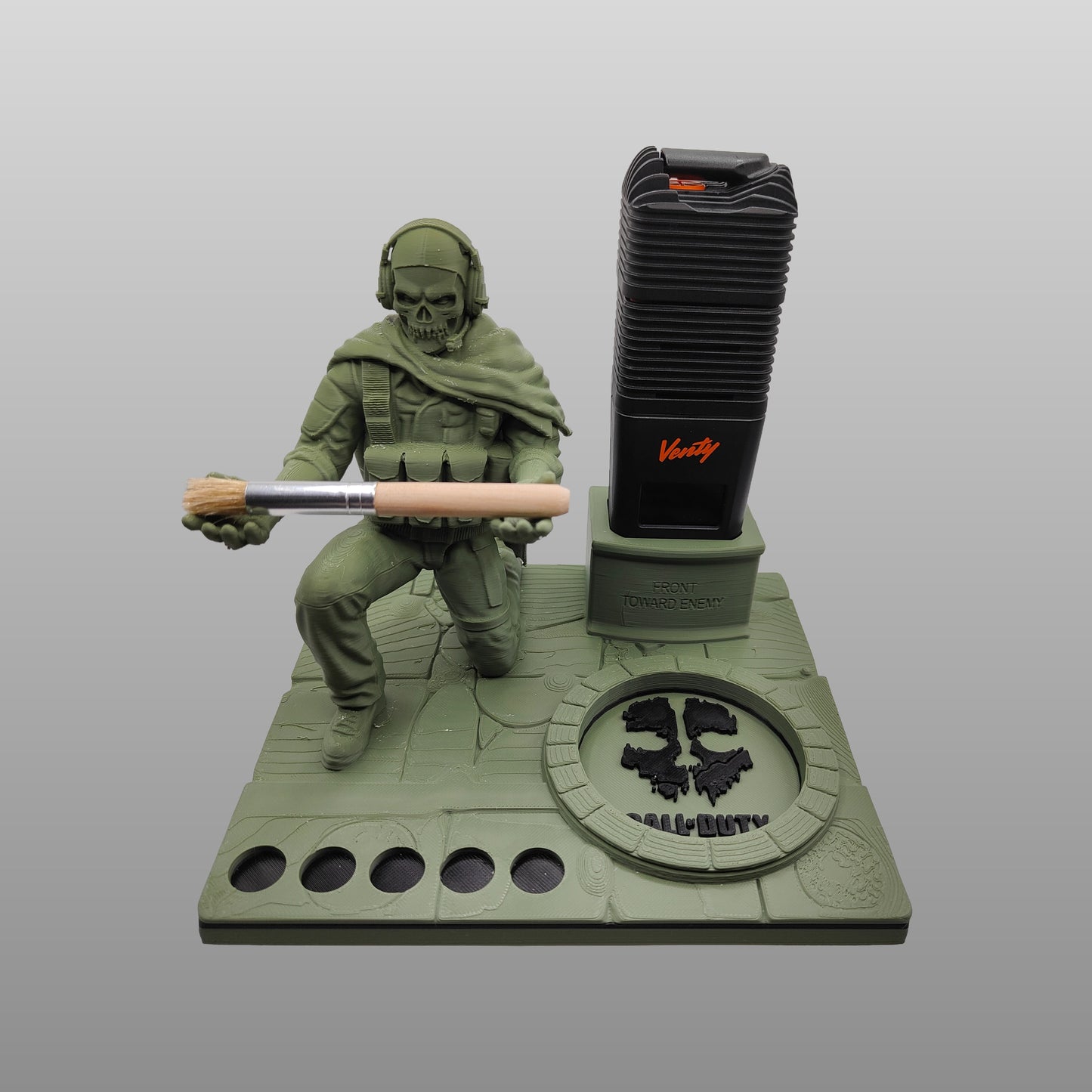 The Ghost Inspired 3d Printed Vape Stand For Various Devices