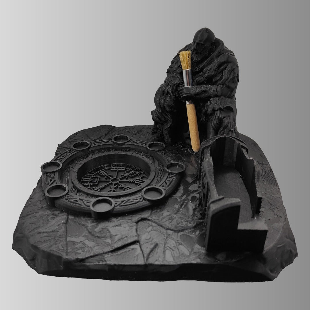 Bjorn Vikings Inspired 3d Printed Vape Stand For Various Devices