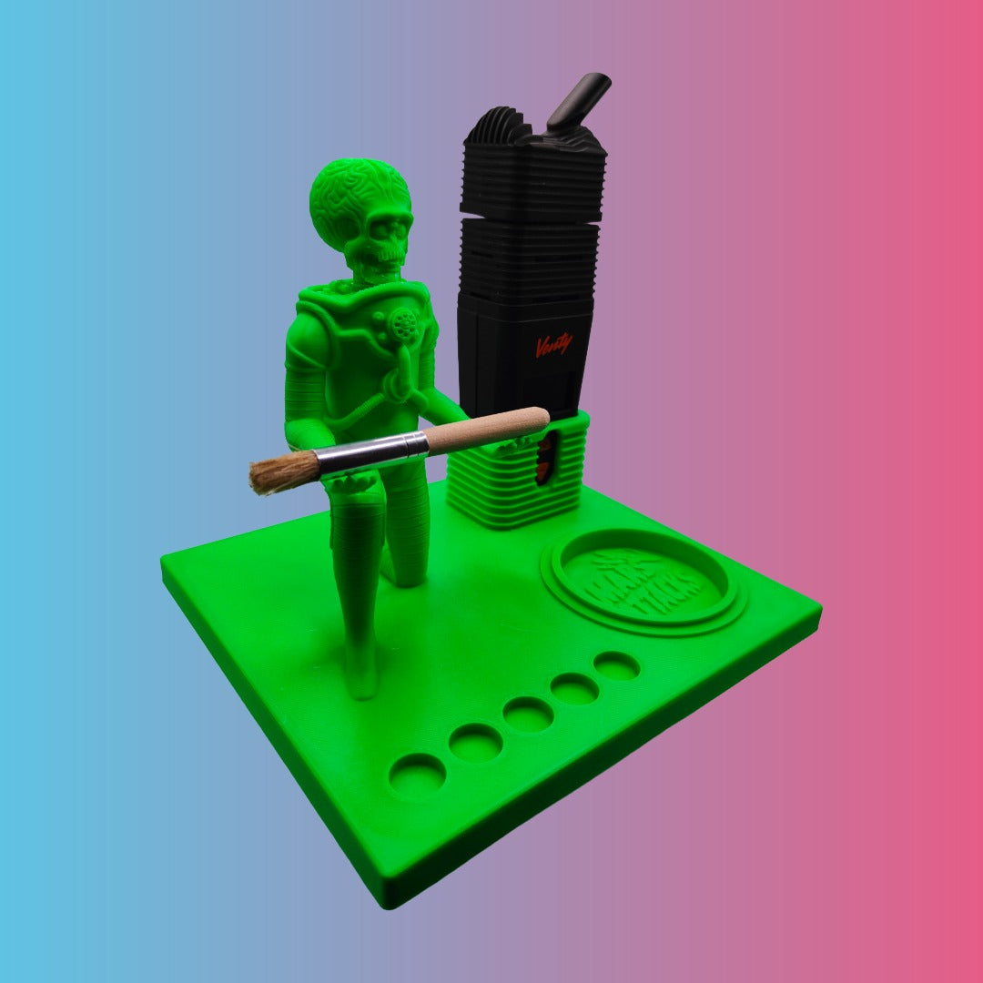 Mars Attacks Inspired 3d Printed Vape Stand For Various Devices