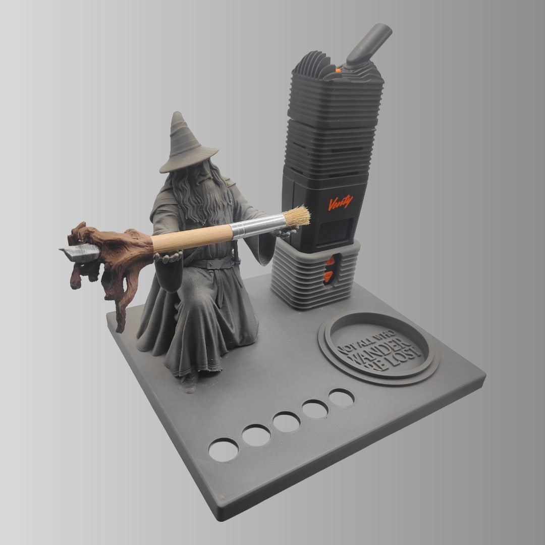 Gandalf The Grey Inspired 3d Printed Vape Stand For Various Devices