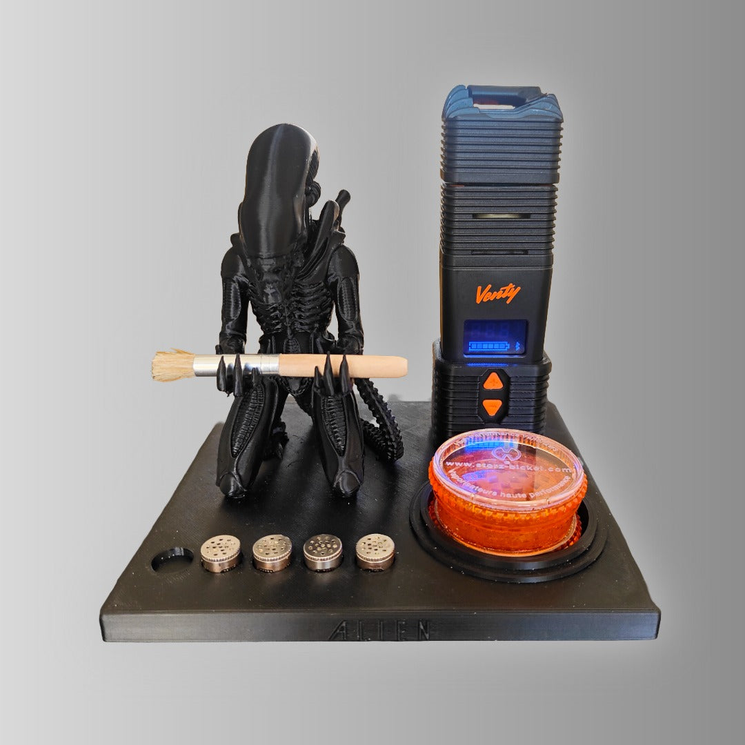 Xenomorph Alien Inspired 3d Printed Vape Stand For Various Devices