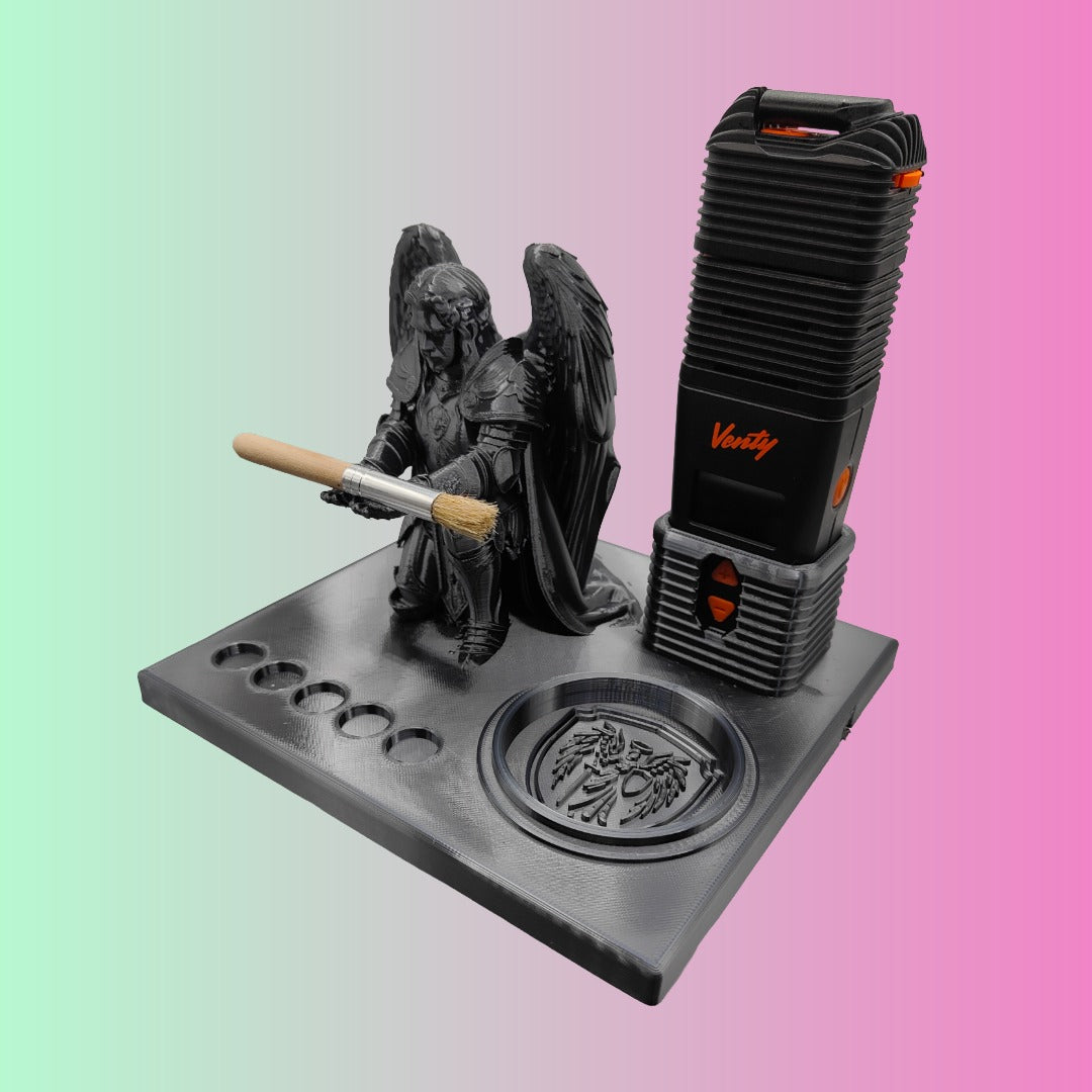 Guardian Angel Inspired 3d Printed Vape Stand For Various Devices