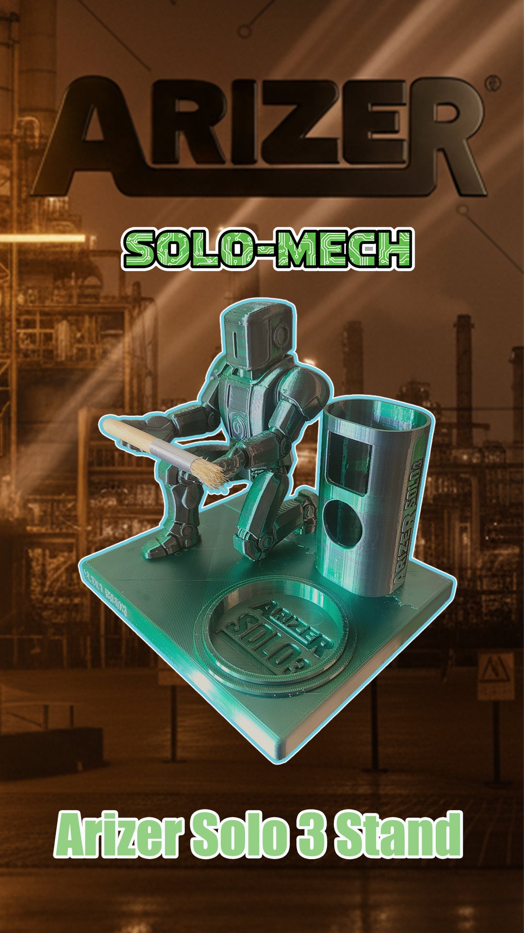 SOLOMECH III - Compatible With Arizer Solo 3 v1 & v2