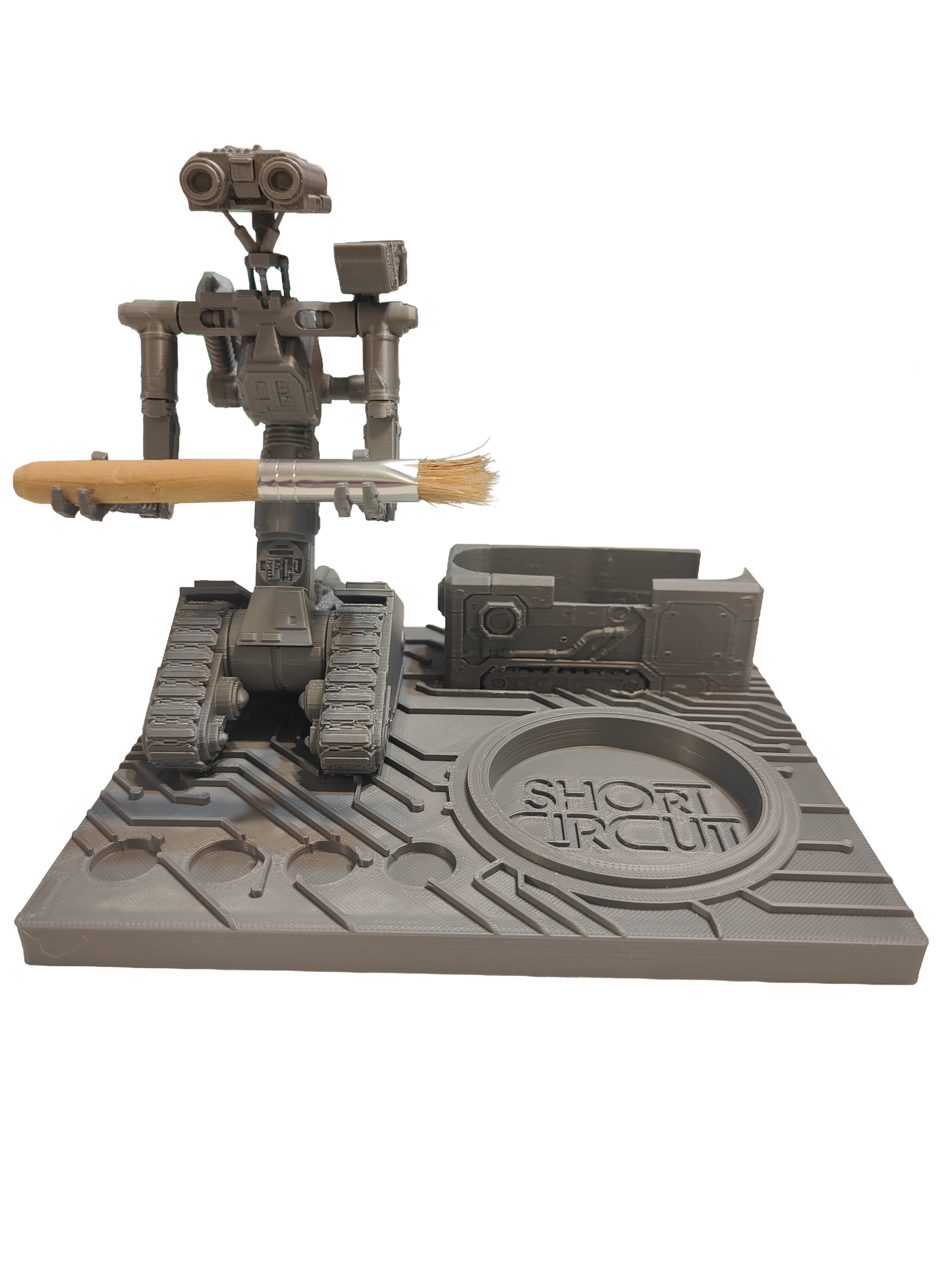 Johnny 5 Short Circuit Inspired 3d Printed Vape Stand For Various Devices