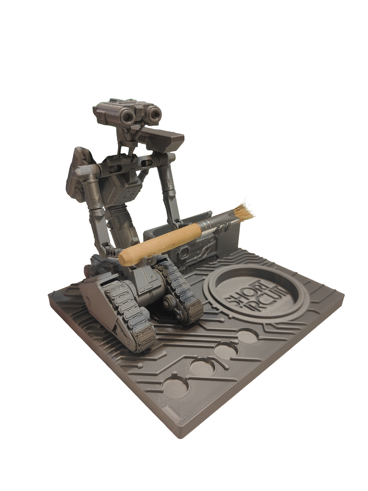 Johnny 5 Short Circuit Inspired 3d Printed Vape Stand For Various Devices