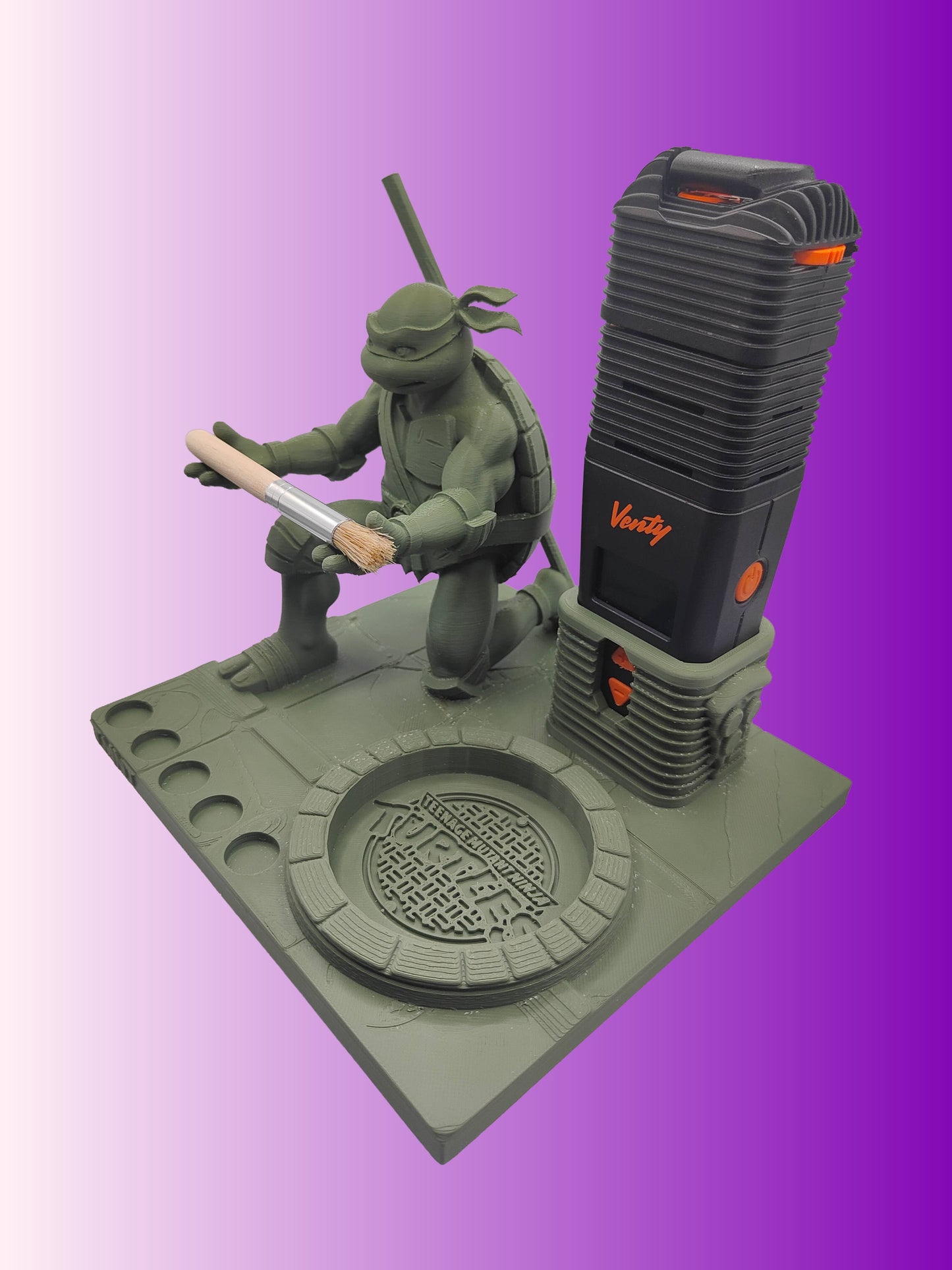 TMNT - Teenage Mutant Ninja Turtles Inspired 3d Printed Stand For Various Devices