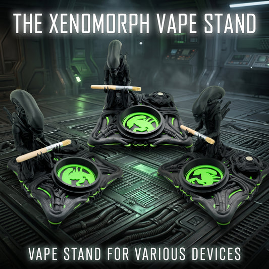 The Xenomorph Inspired Premium 3d Printed Vape Stand For Various Devices