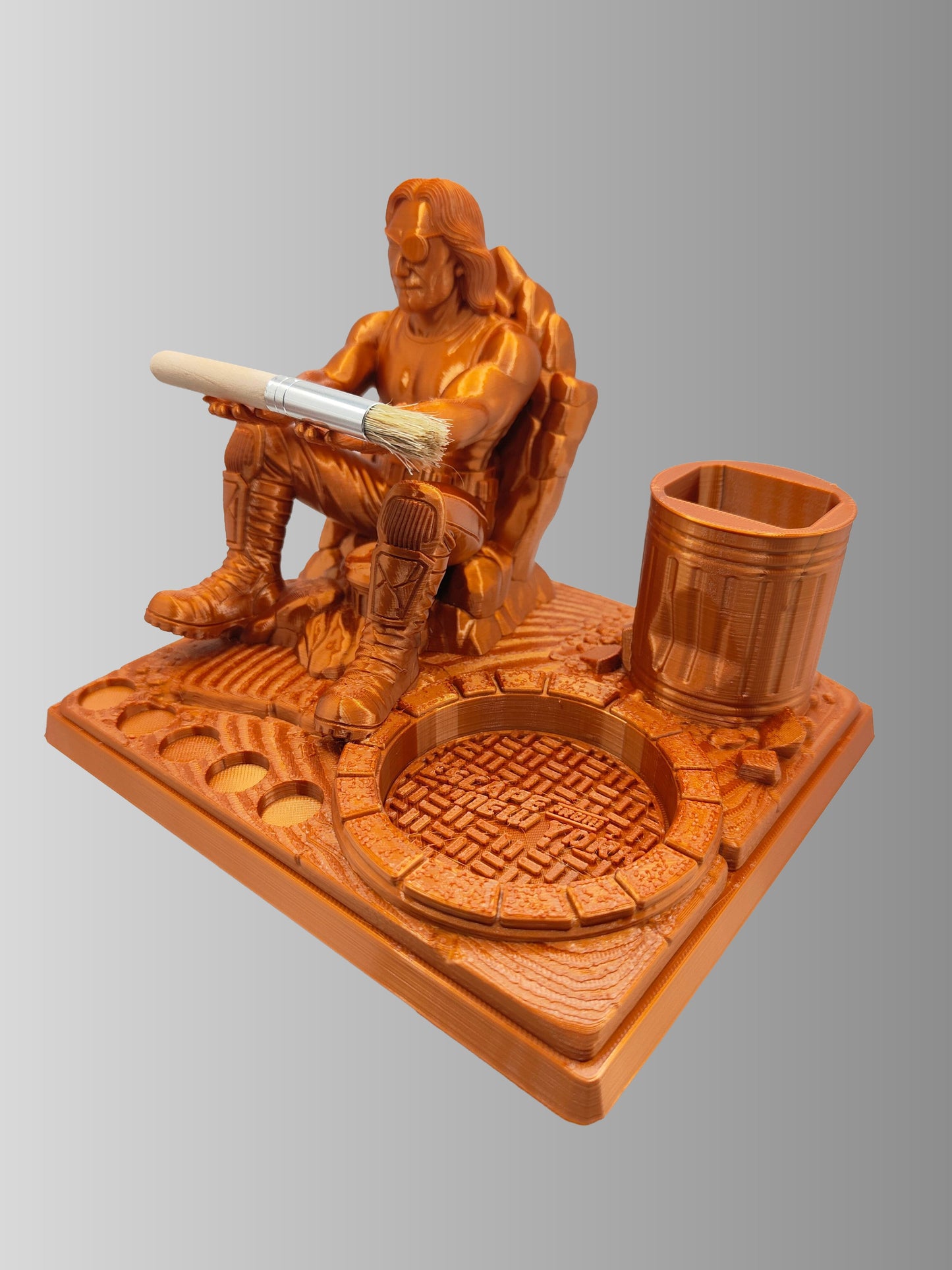 Snake Plissken Escape From NY Inspired 3d Printed Vape Stand For Various Devices