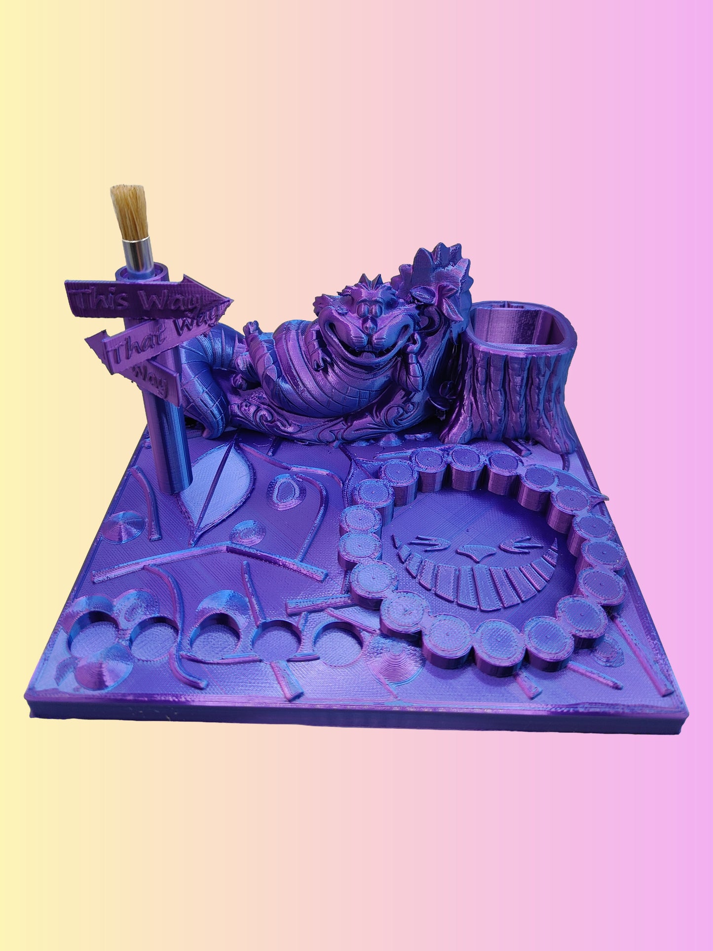 The Cheshire Cat Inspired 3d Printed Vape Stand For Various Devices