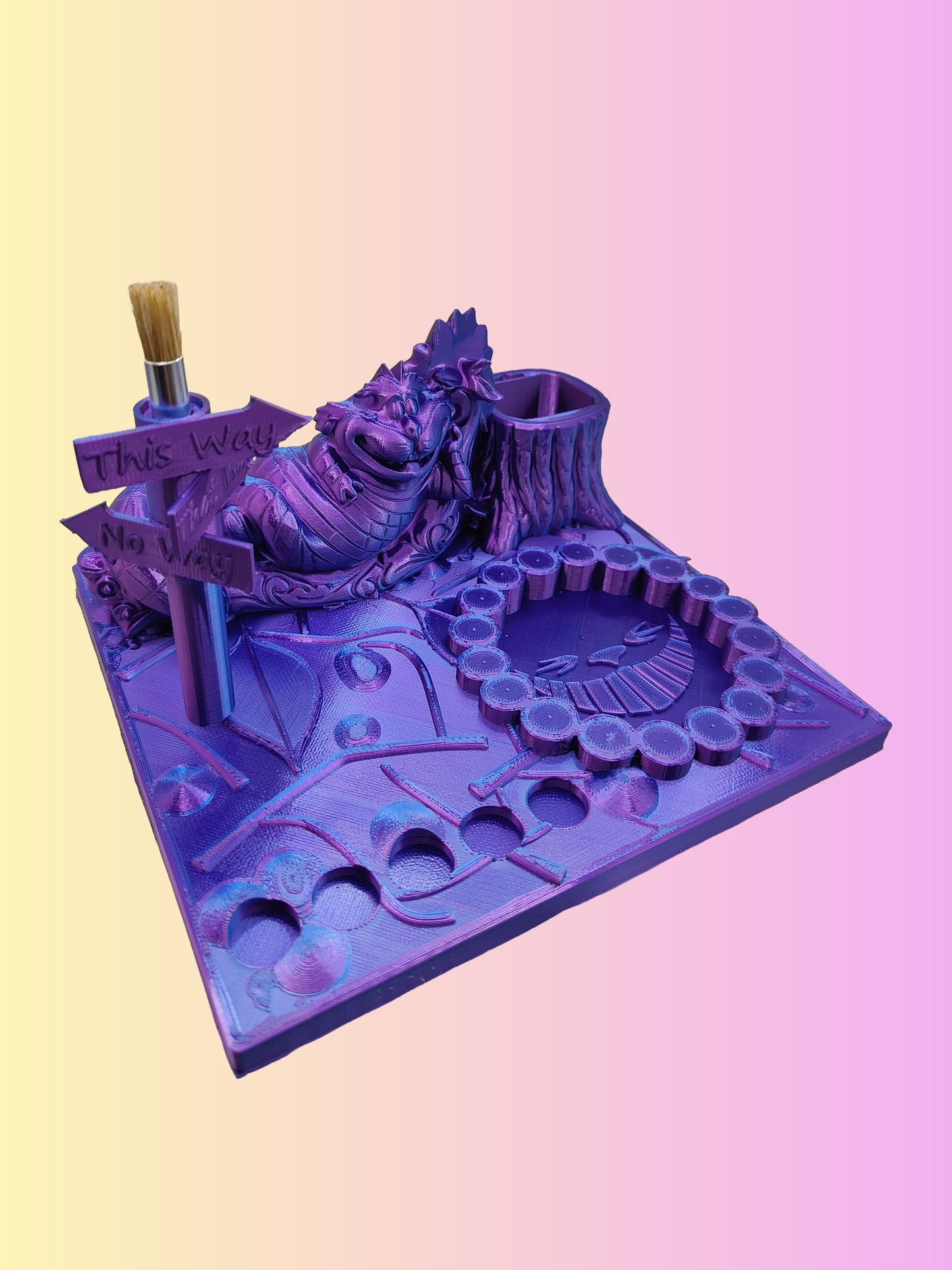 The Cheshire Cat Inspired 3d Printed Vape Stand For Various Devices