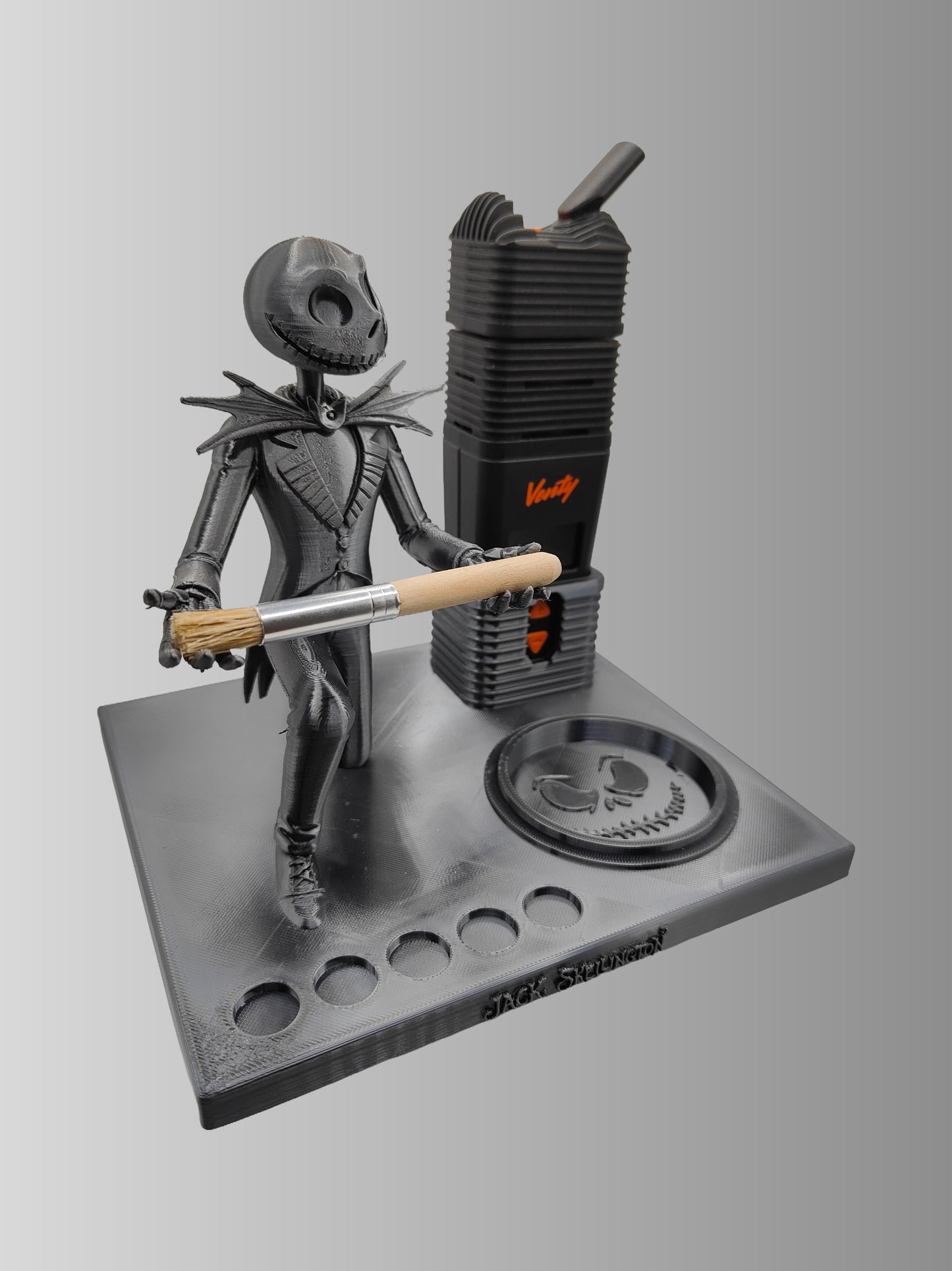 Jack Skellington Inspired 3d Printed Vape Stand For Various Devices