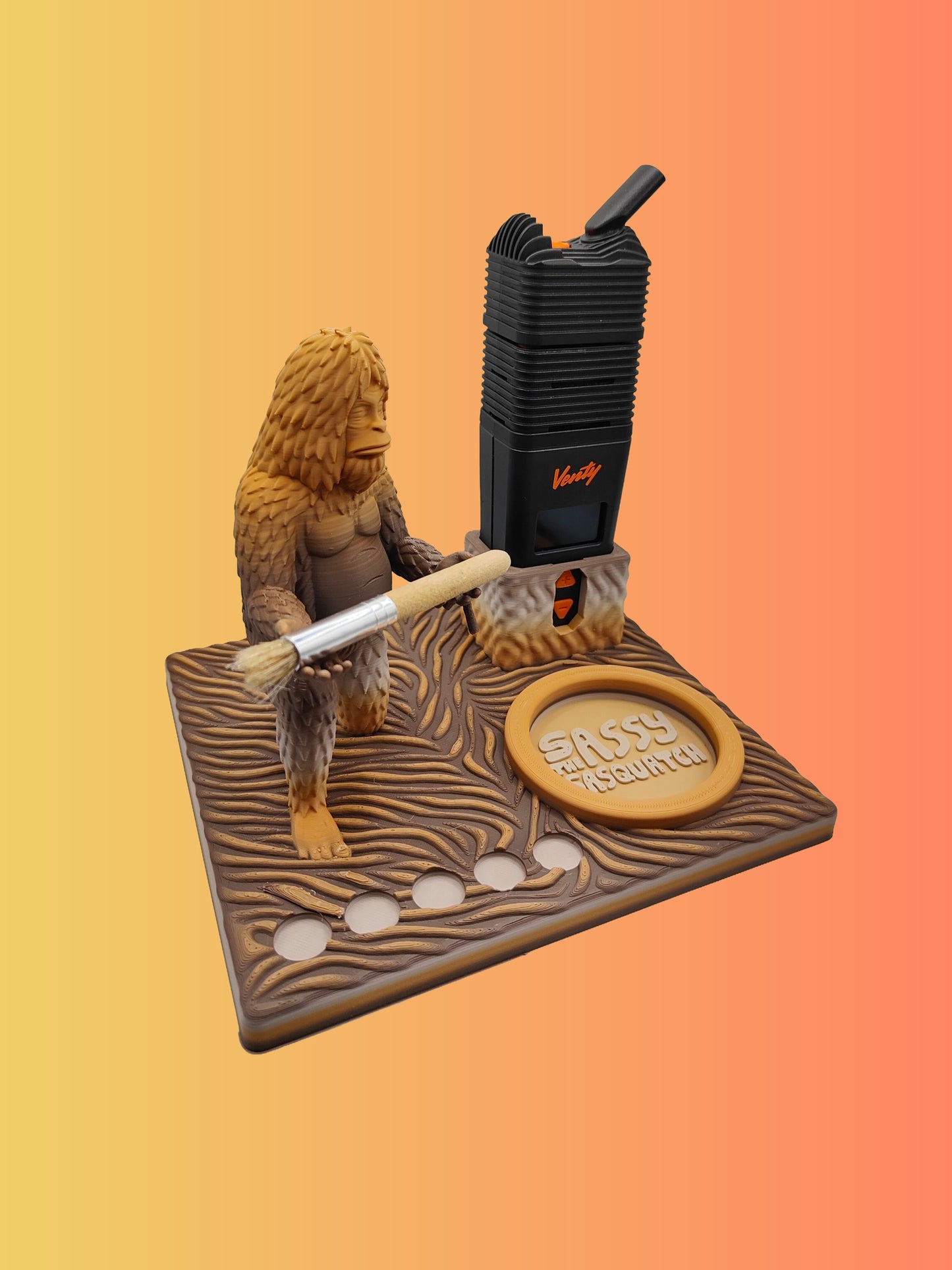 Sassy The Sasquatch  Inspired 3d Printed Vape Stand For Various Devices
