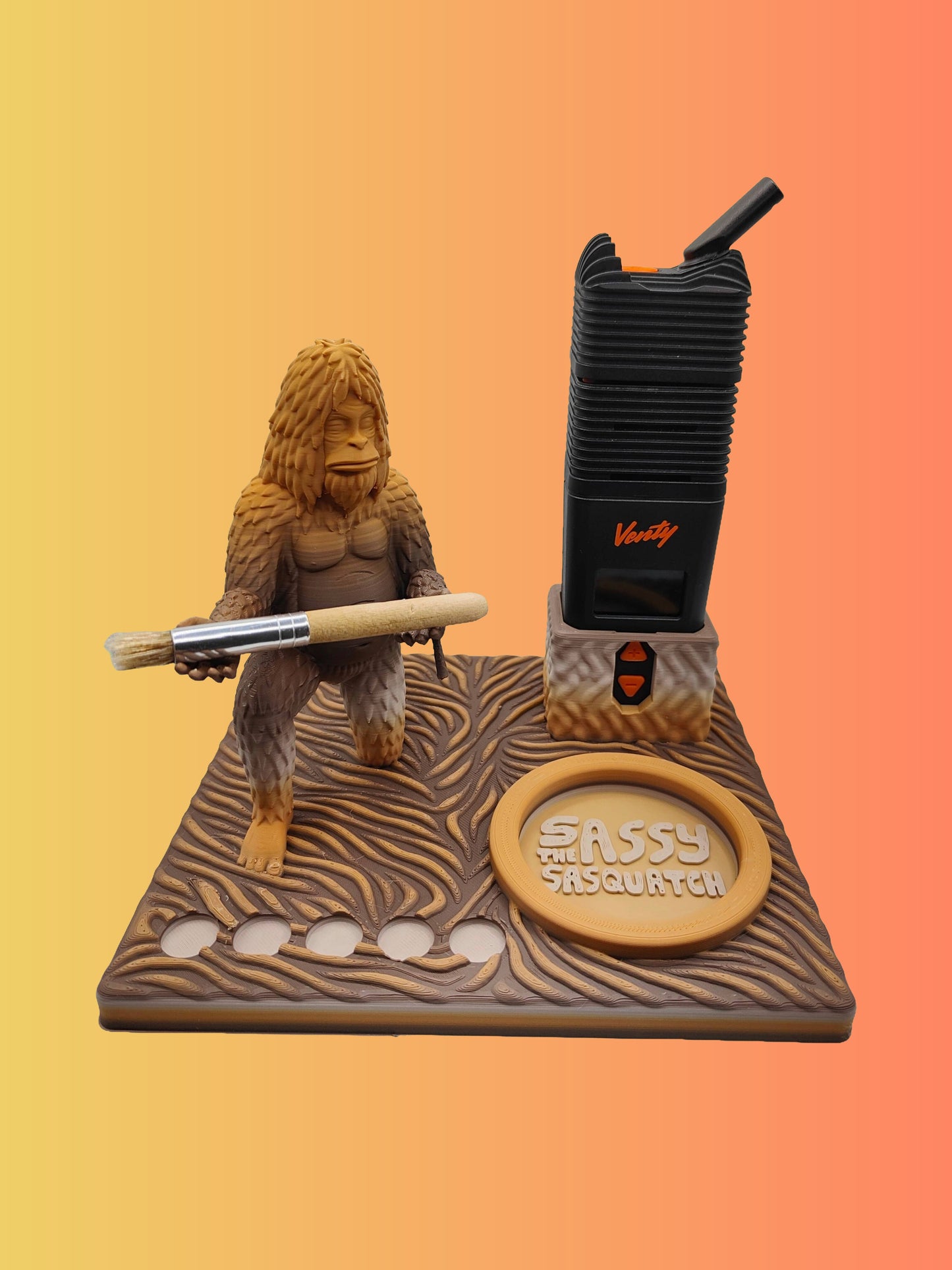 Sassy The Sasquatch  Inspired 3d Printed Vape Stand For Various Devices