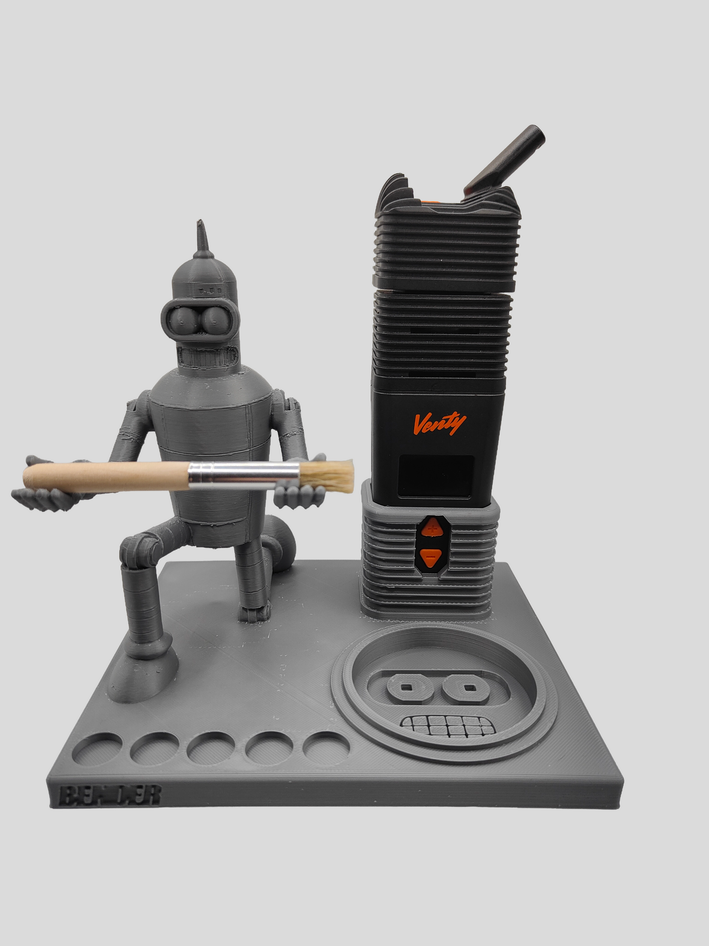 BENDER - Futurama inspired 3d Printed Stand For Various Devices
