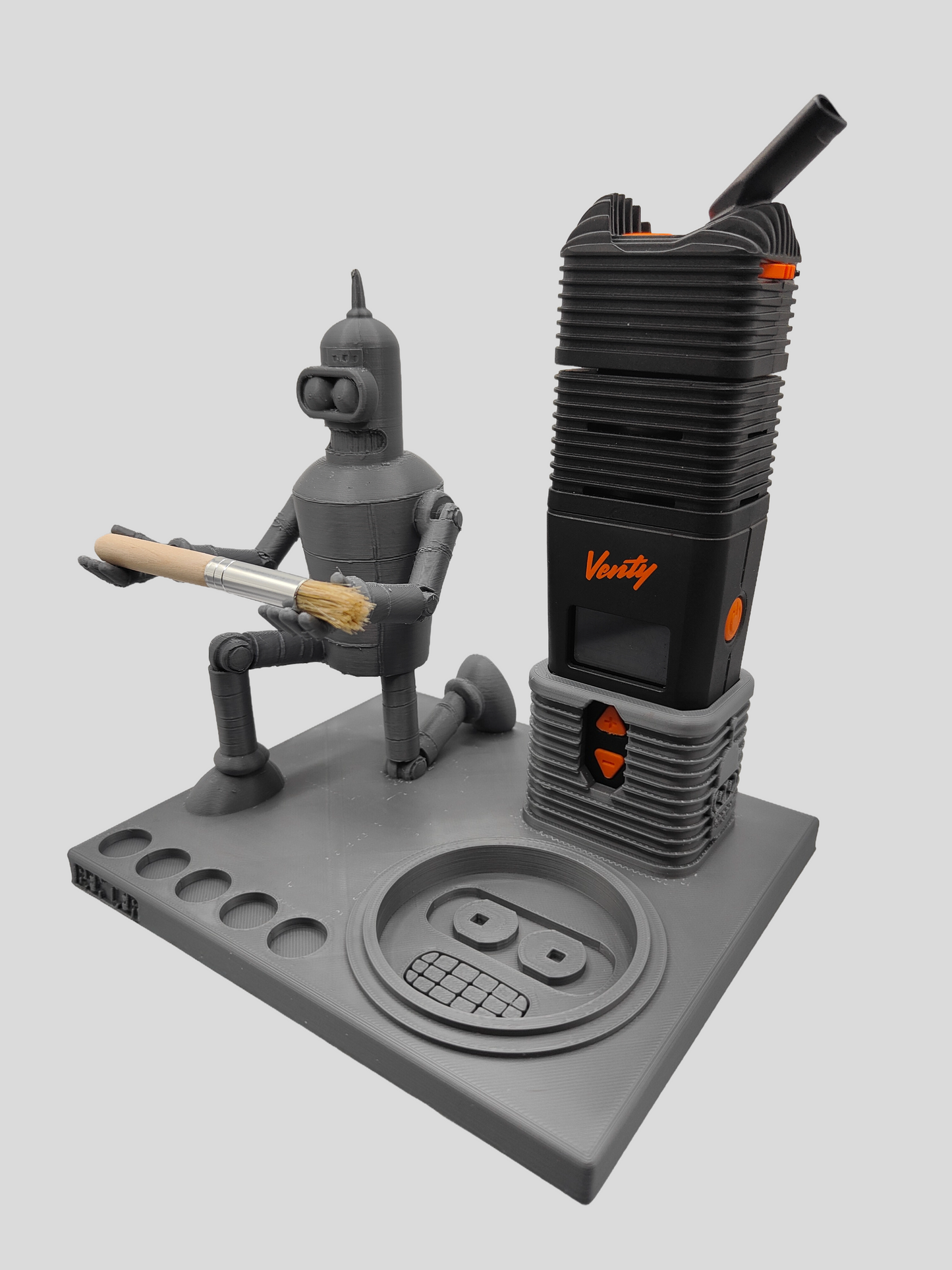 BENDER - Futurama inspired 3d Printed Stand For Various Devices