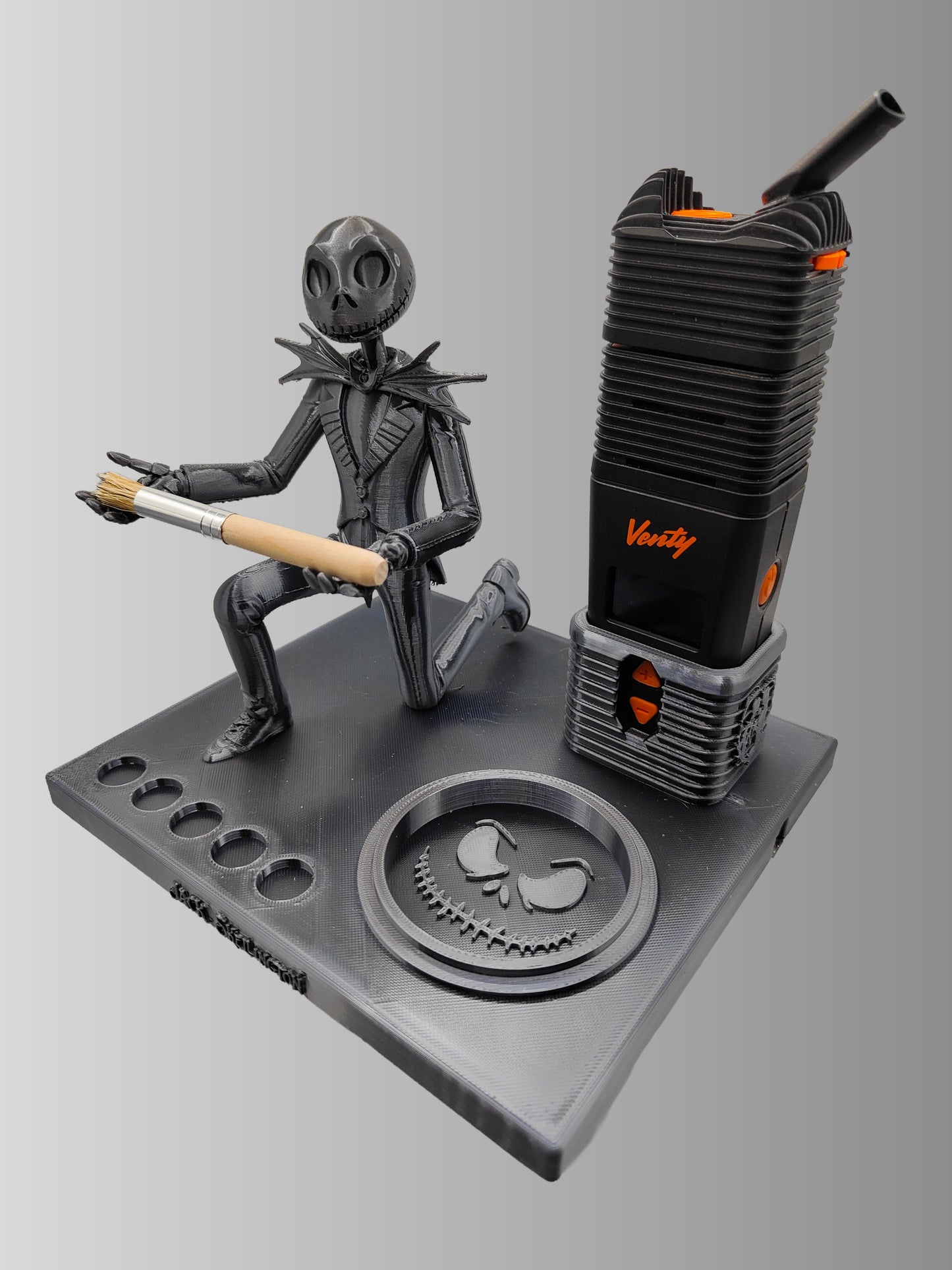 Jack Skellington Inspired 3d Printed Vape Stand For Various Devices