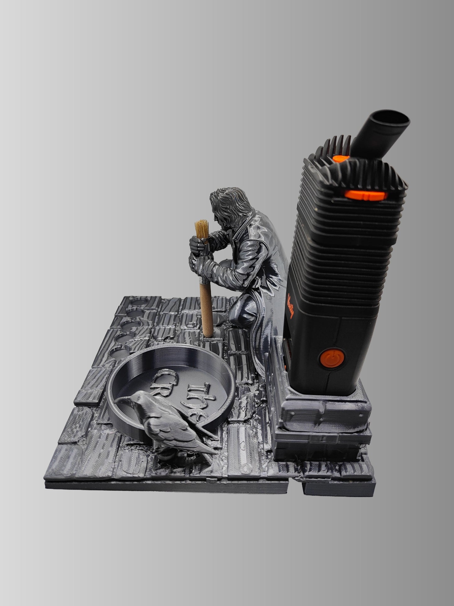 The Crow Inspired 3d Printed Vape Stand For Various Devices
