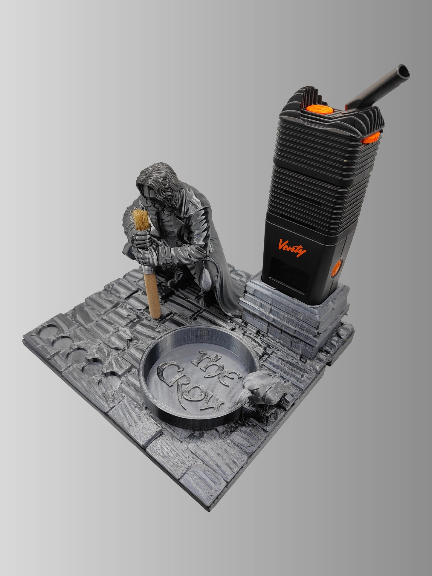 The Crow Inspired 3d Printed Vape Stand For Various Devices