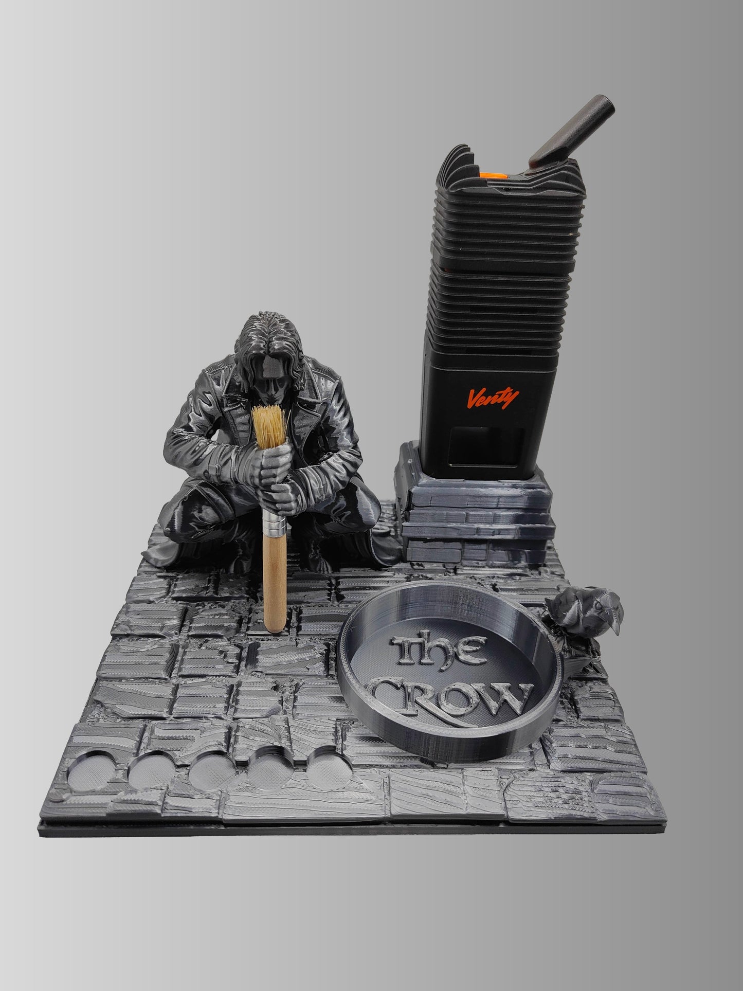 The Crow Inspired 3d Printed Vape Stand For Various Devices