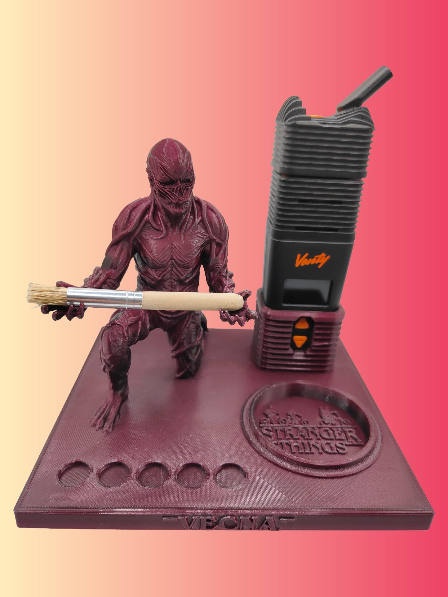 Vecna Inspired 3d Printed Vape Stand For Various Devices