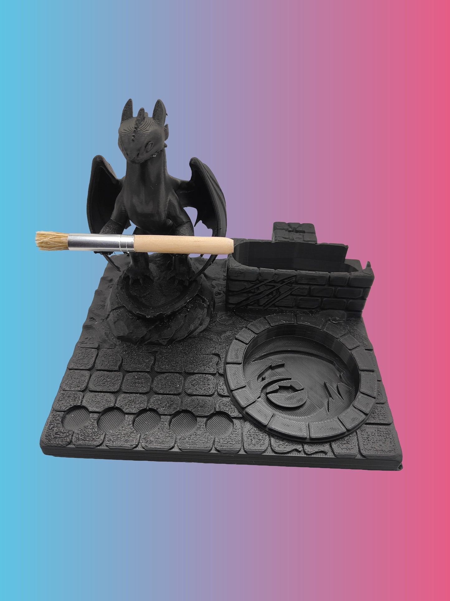 Night Fury Inspired 3d Printed Vape Stand For Various Devices