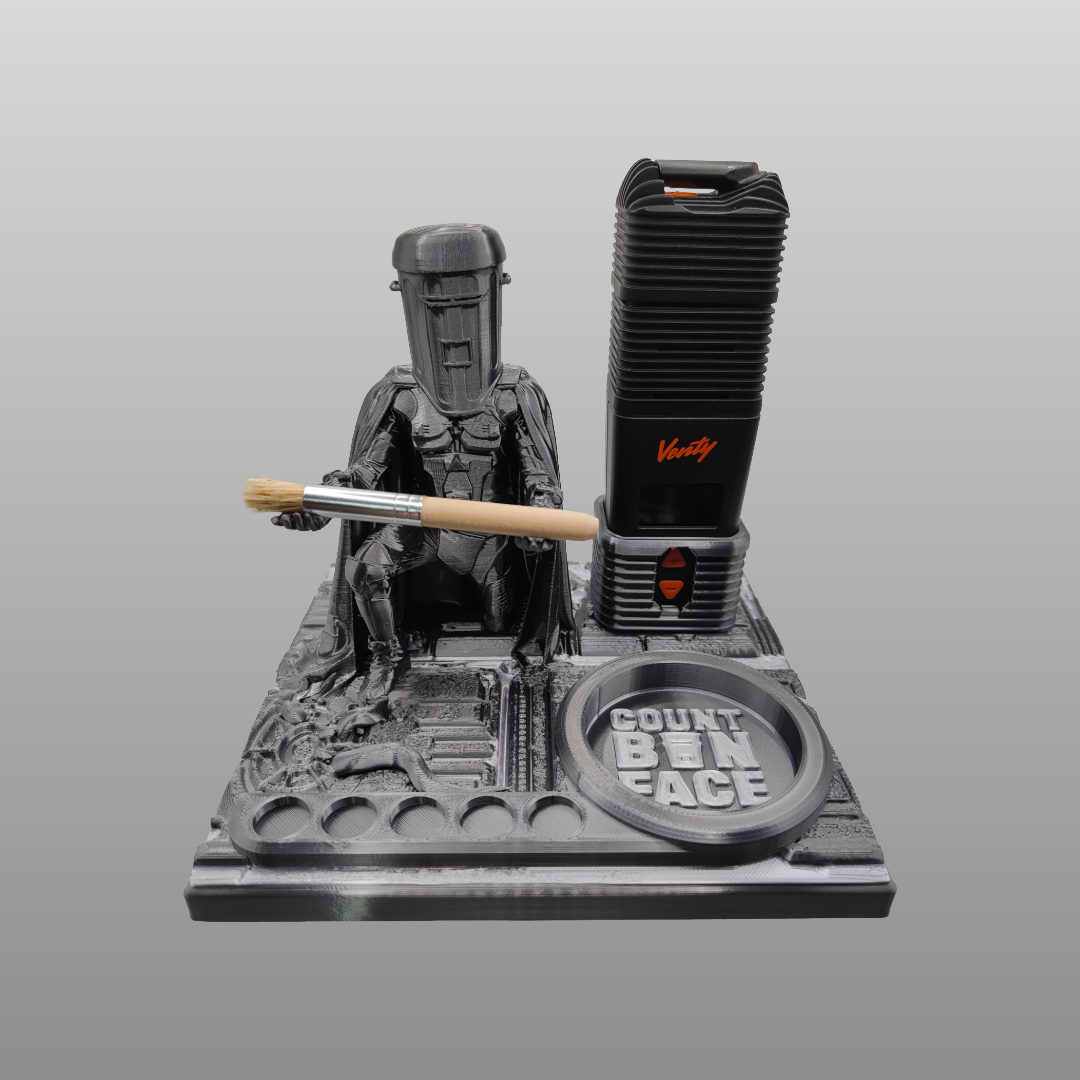 Count Binface Inspired 3d Printed Vape Stand For Various Devices