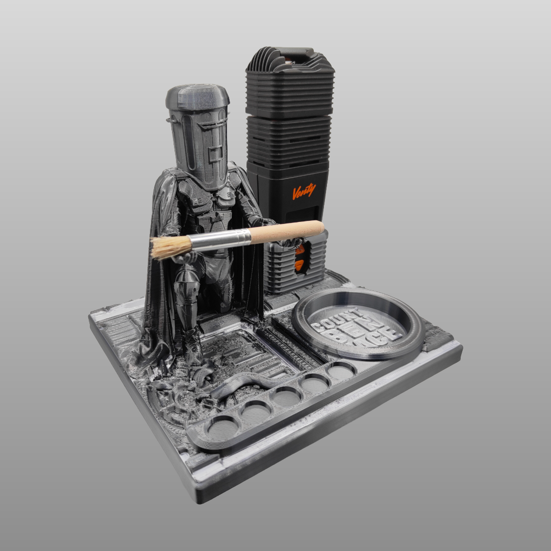 Count Binface Inspired 3d Printed Vape Stand For Various Devices