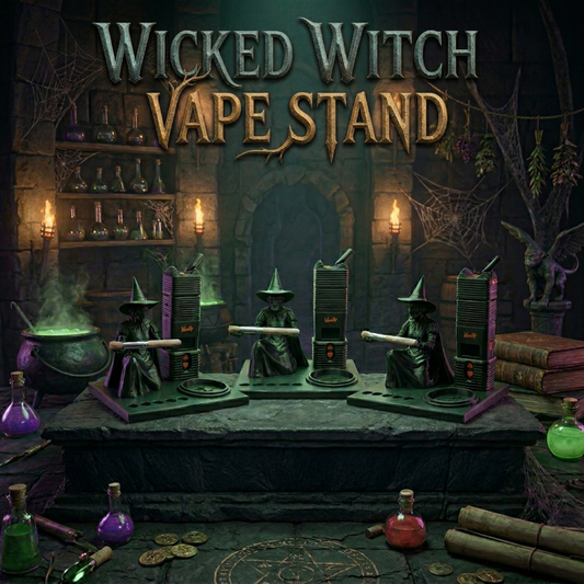 Wicked Witch Inspired 3d Printed Vape Stand For Various Devices