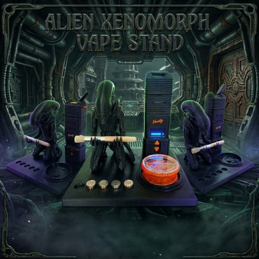 Xenomorph Alien Inspired 3d Printed Vape Stand For Various Devices