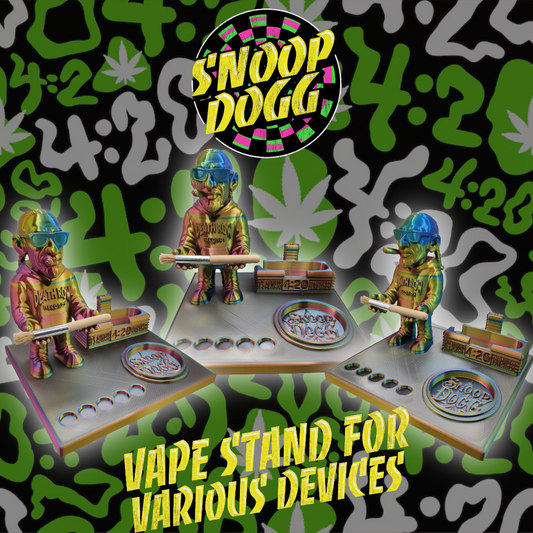 Snoop Dogg Inspired 3d Printed Vape Stand For Various Devices