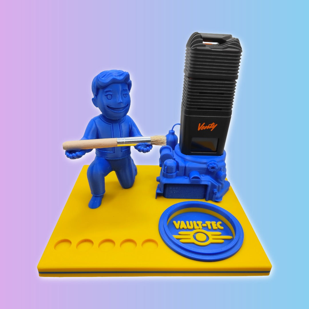 Vault Boy Fallout Inspired 3d Printed Vape Stand For Various Devices