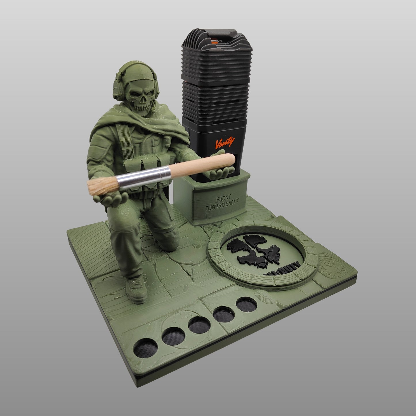 The Ghost Inspired 3d Printed Vape Stand For Various Devices