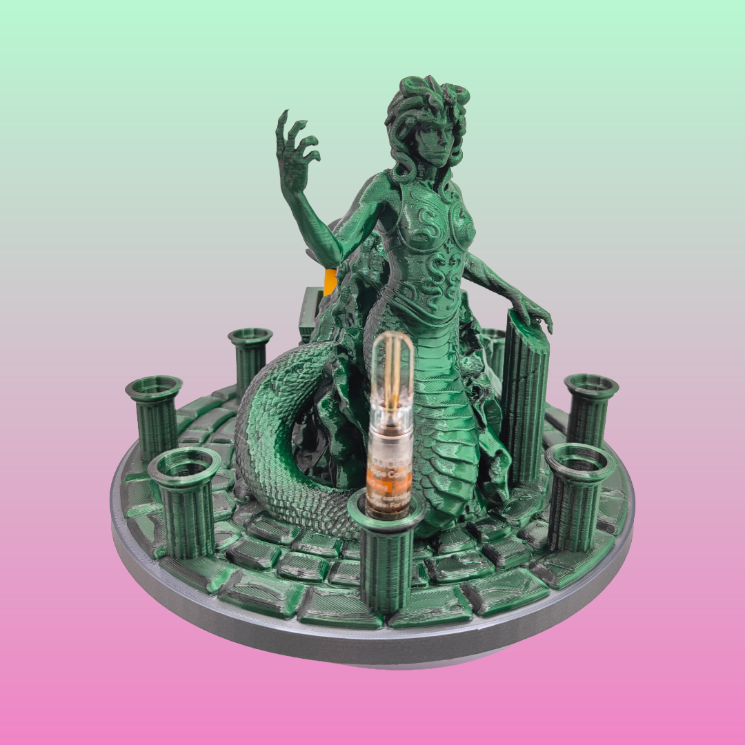 The Medusa– Custom 3D Printed 510 Cartridge & Battery Stand
