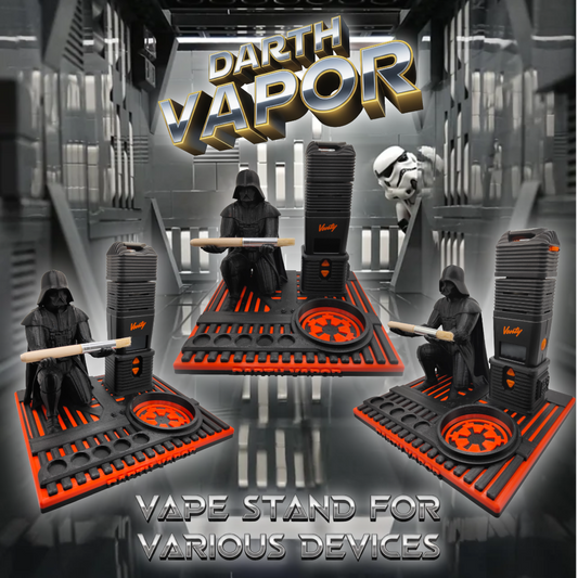 Darth Vapor Premium 3d Printed Vape Stand For Various Devices