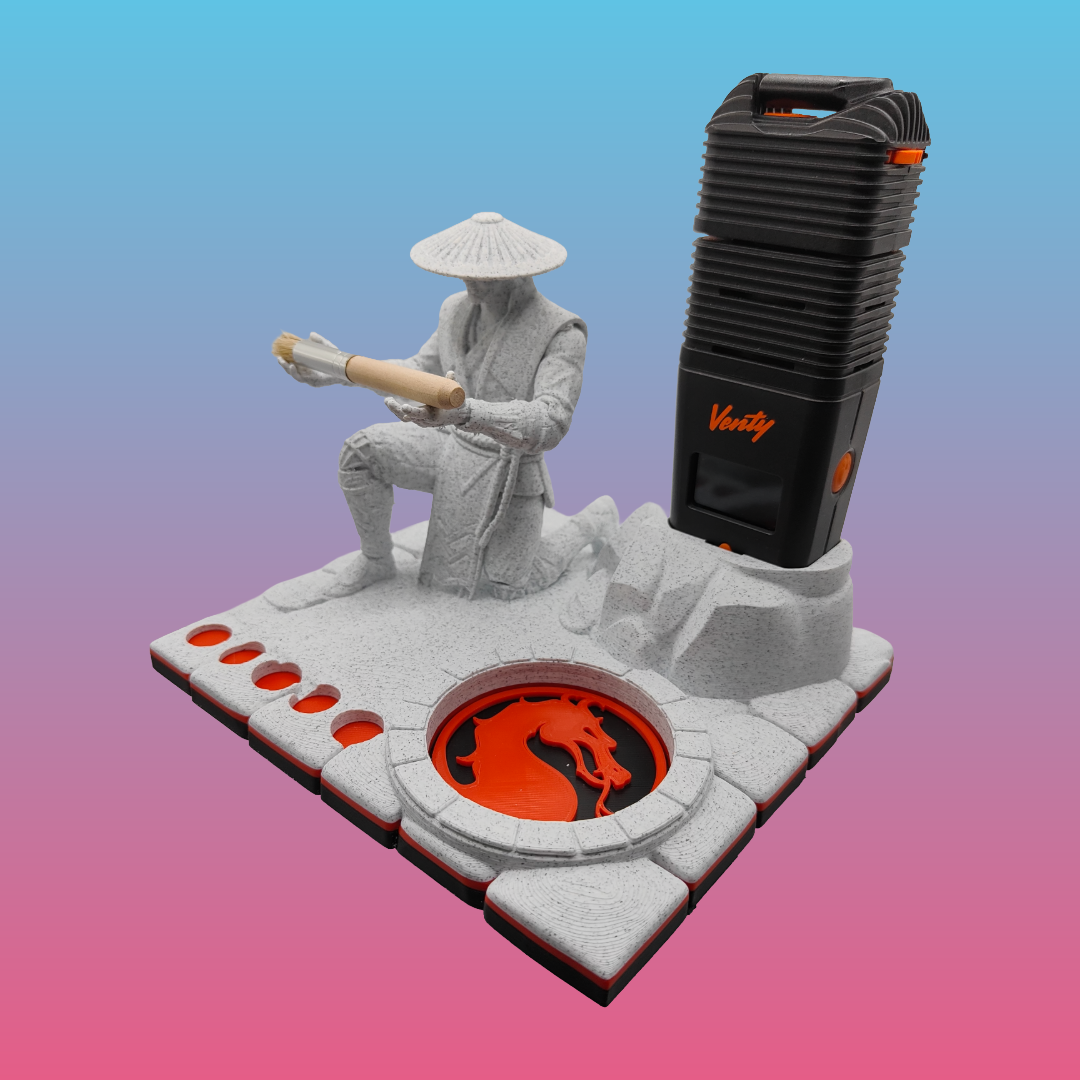 Raiden 3d Printed Vape Stand For Various Devices