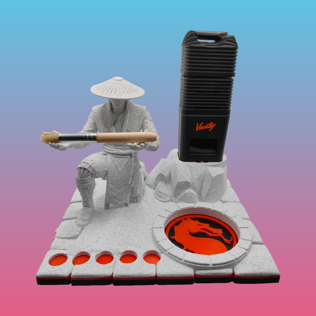 Raiden 3d Printed Vape Stand For Various Devices