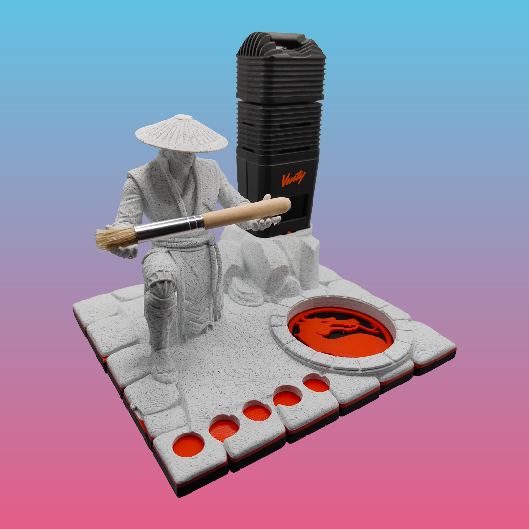 Raiden 3d Printed Vape Stand For Various Devices