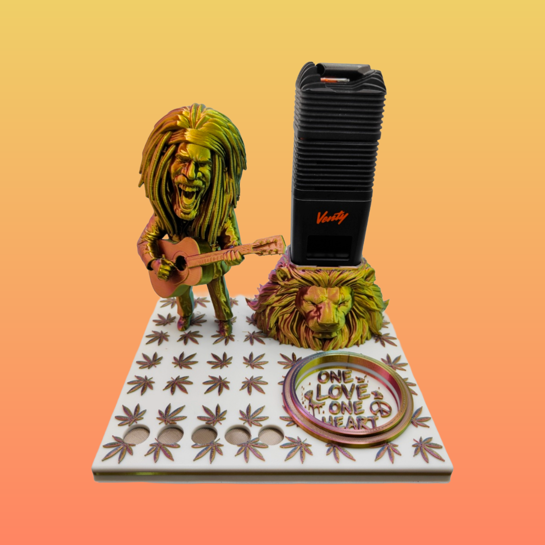 Bob Marley Inspired Premium 3d Printed Vape Stand For Various Devices
