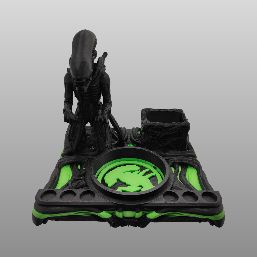 The Xenomorph Inspired Premium 3d Printed Vape Stand For Various Devices