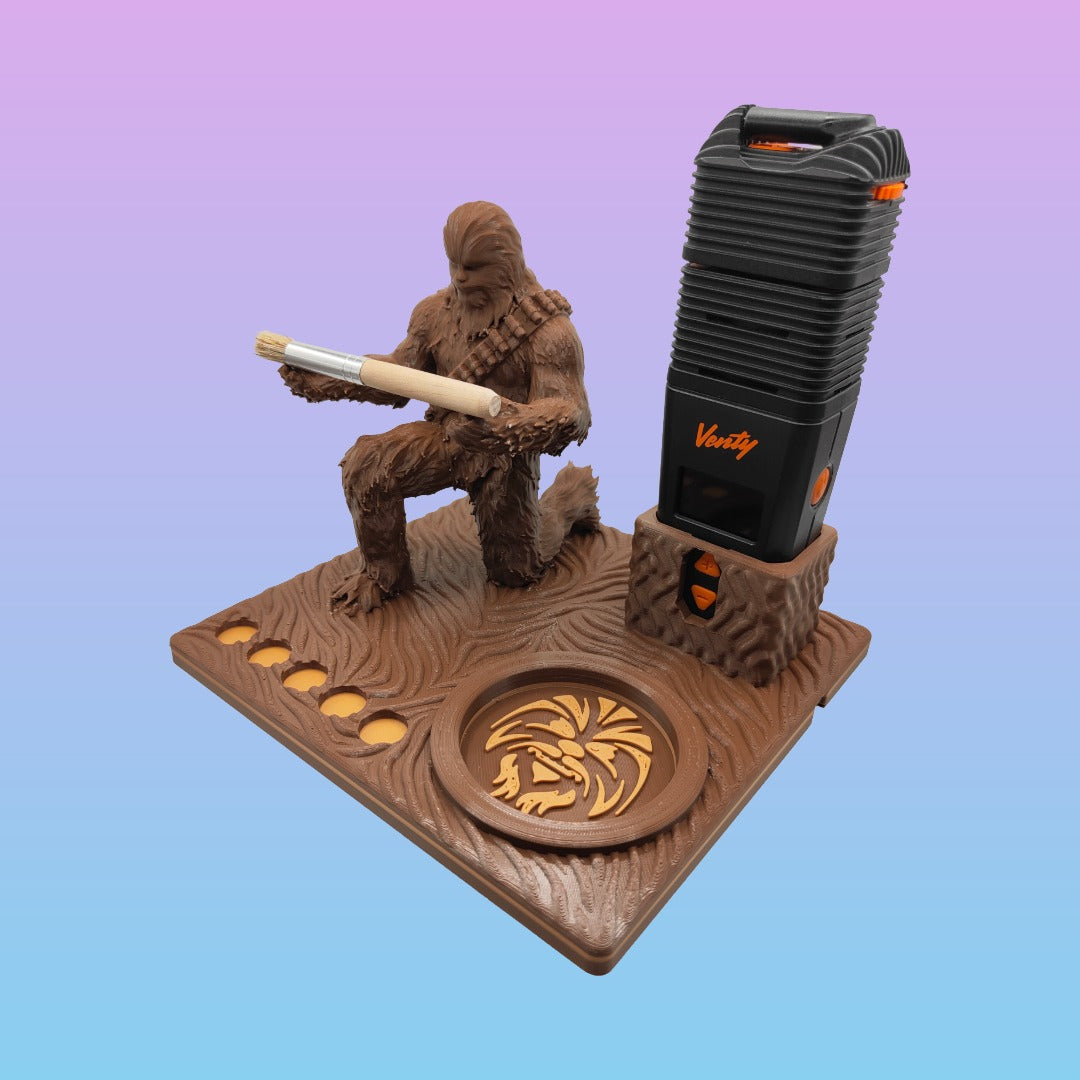 Chewbacca Inspired 3d Printed Vape Stand For Various Devices