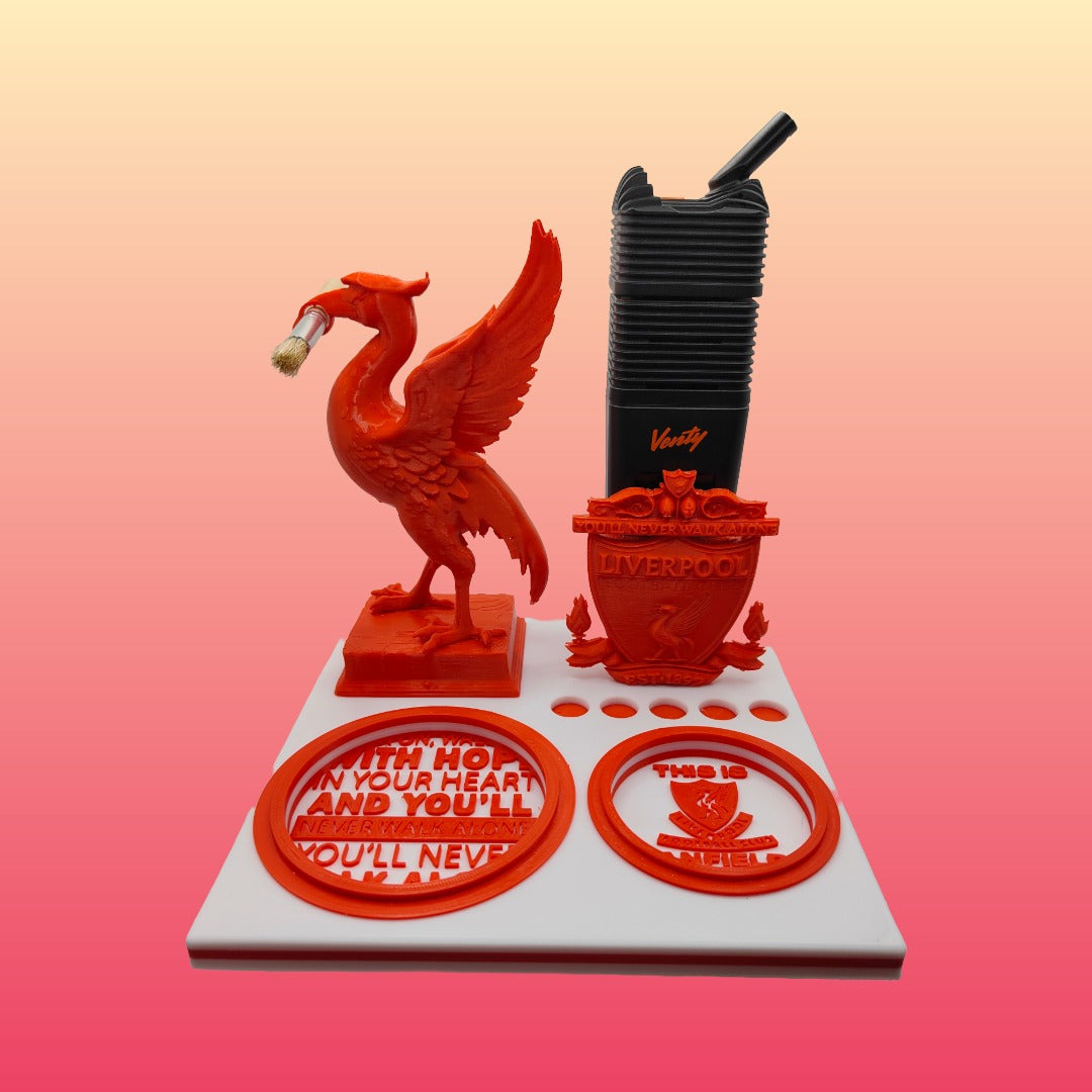 Liverbird Inspired 3d Printed Vape Stand For Various Devices