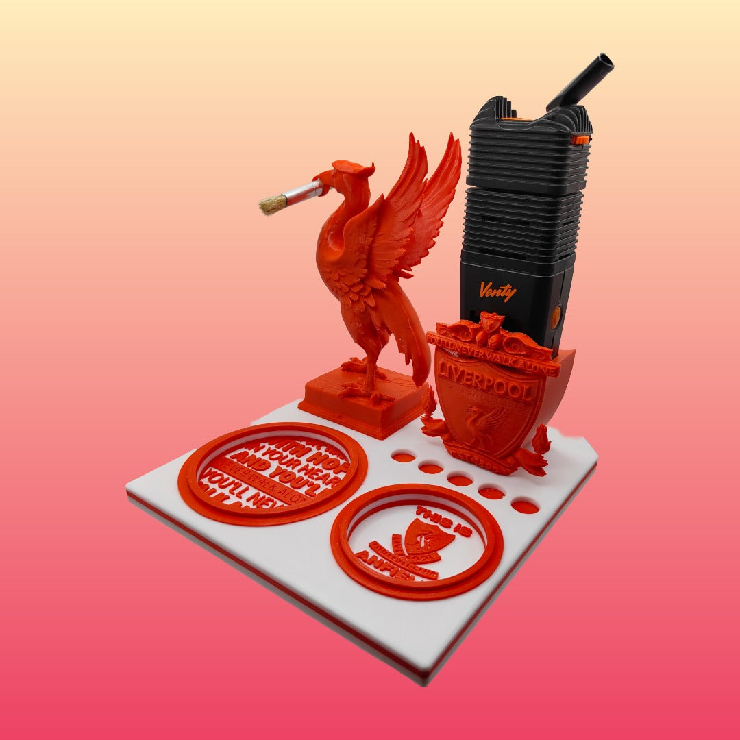 Liverbird Inspired 3d Printed Vape Stand For Various Devices