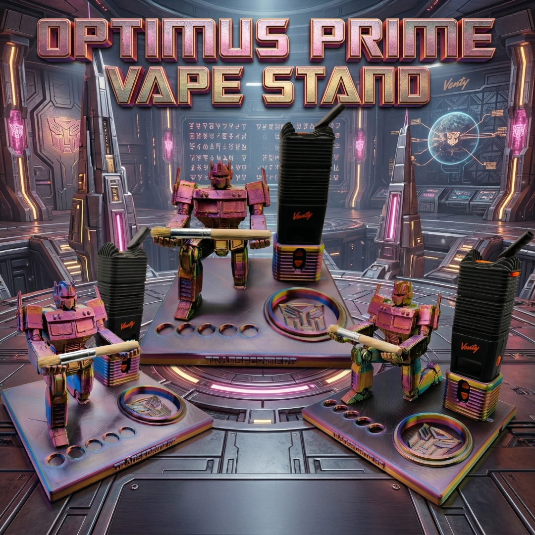 Optimus Prime Inspired 3d Printed Vape Stand For Various Devices