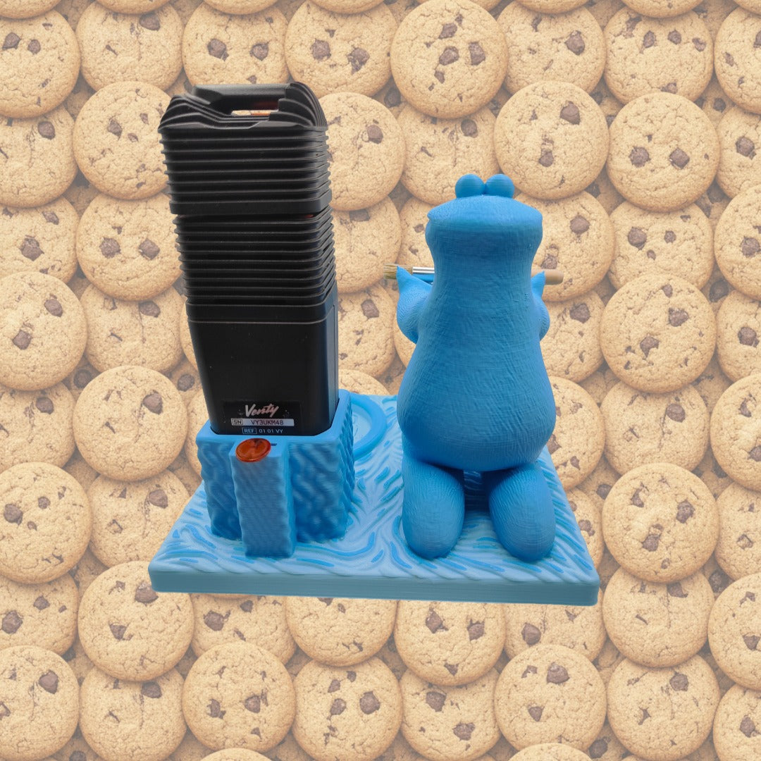 COOKIE MONSTER Inspired 3d Printed Stand For Various Devices