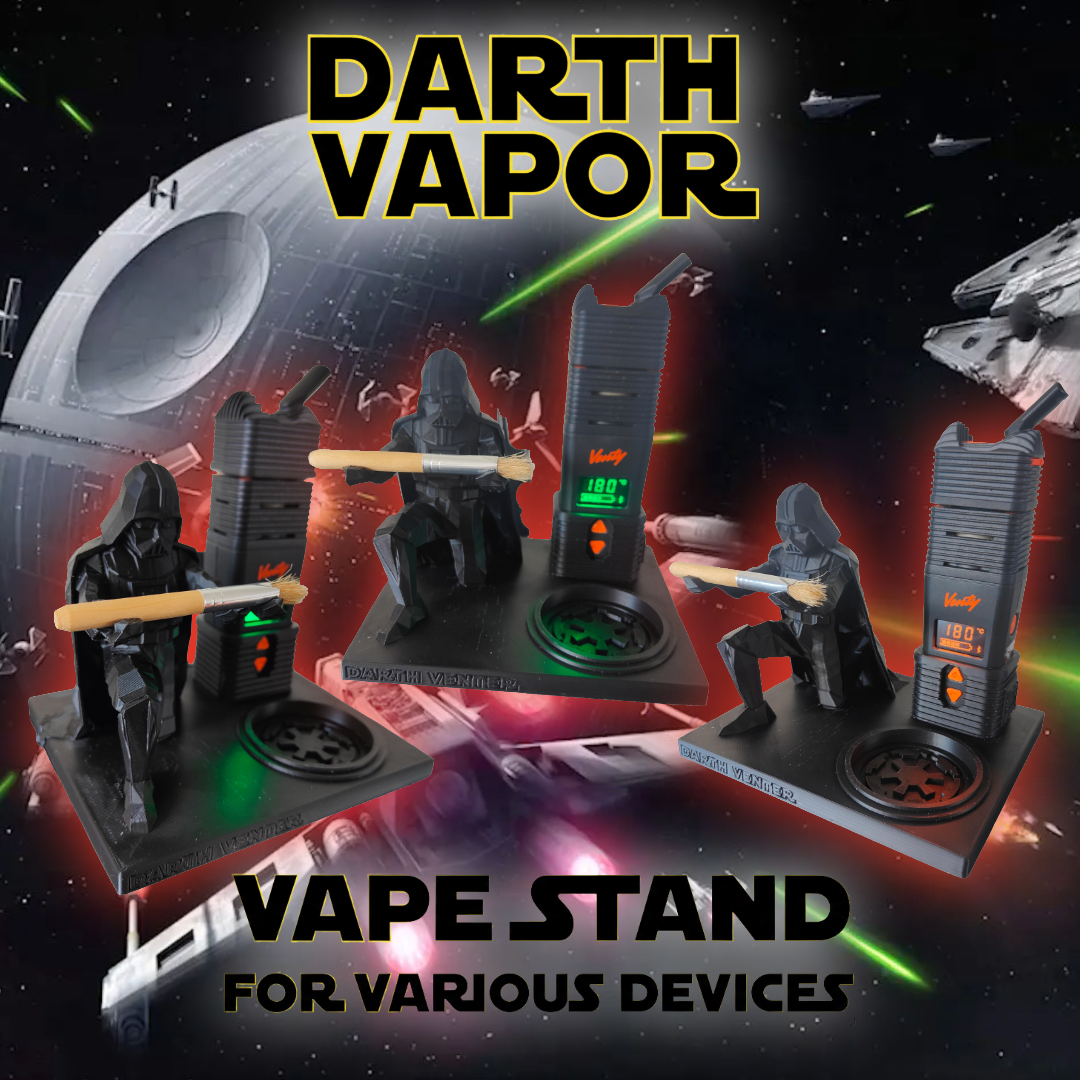 DARTH VAPOR - Star Wars Inspired 3d printed Stand For Various Devices