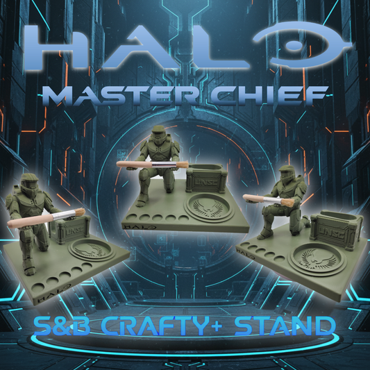 HALO - MASTER CHIEF Inspired 3d Printed Stand For Various Devices