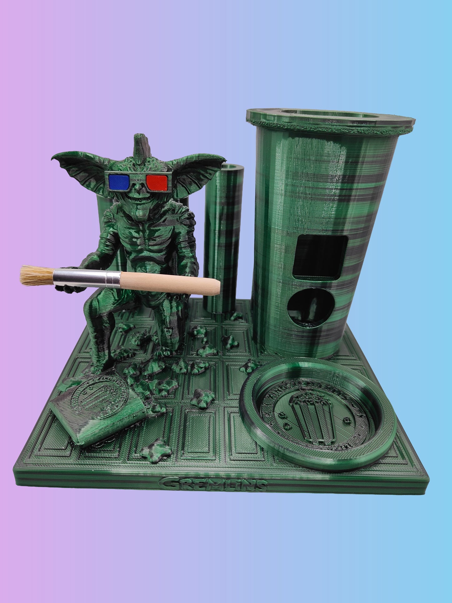 Stripe Gremlins Inspired 3d Printed Vape Stand For Various Devices